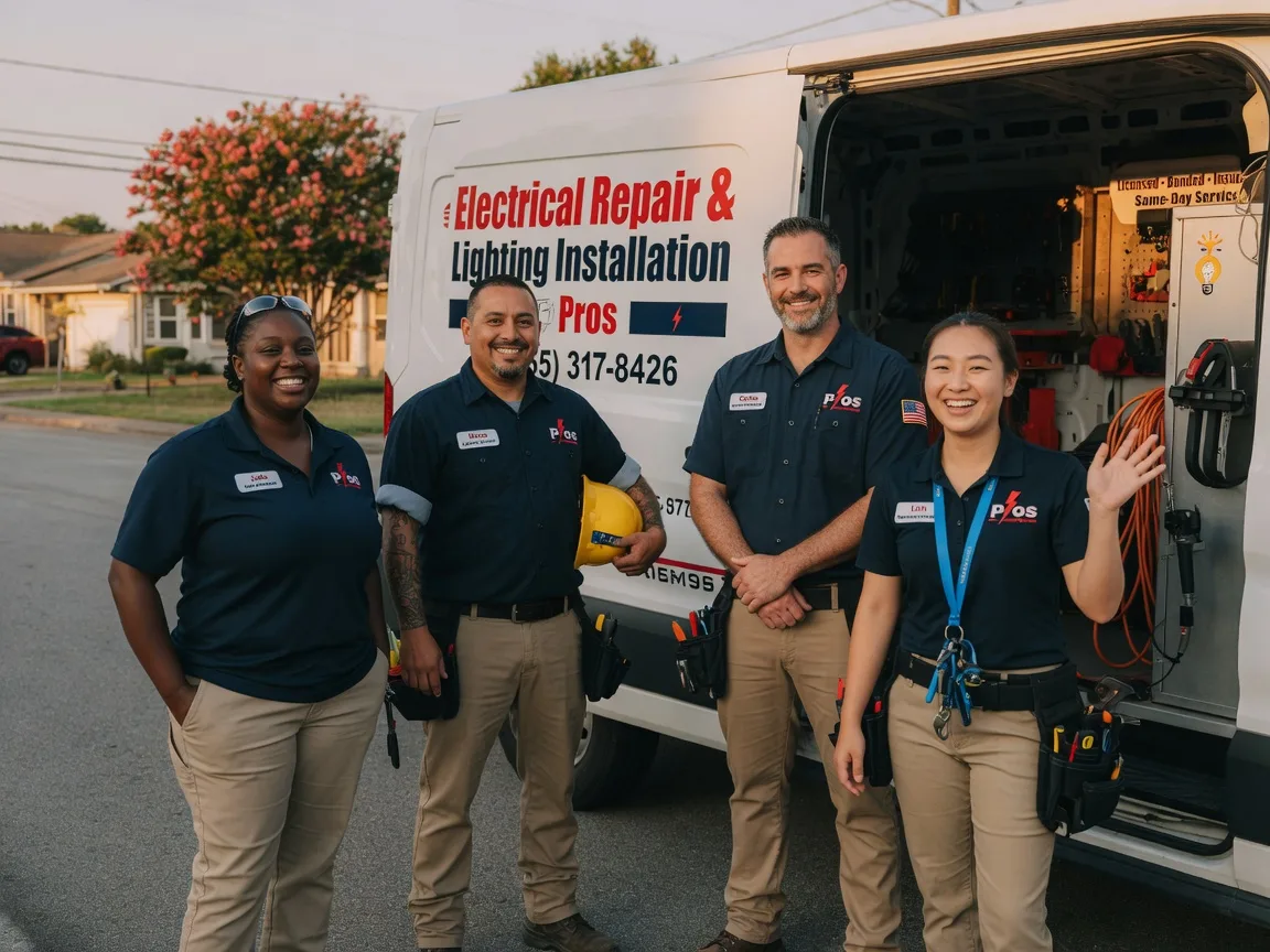 Licensed Electrician company in Linn, TX